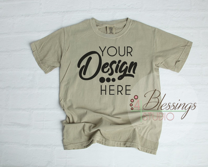 Download Comfort Colors Tshirt Mockup 1717 Unisex Shirt Mockup | Etsy