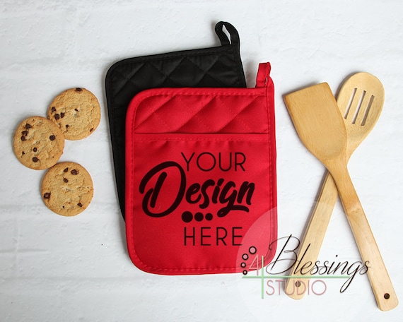 Download Potholder Mockup Pot Holder Mock up Kitchen Mockup Pocket ...