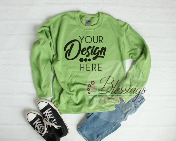 Gildan kiwi sweatshirt sale