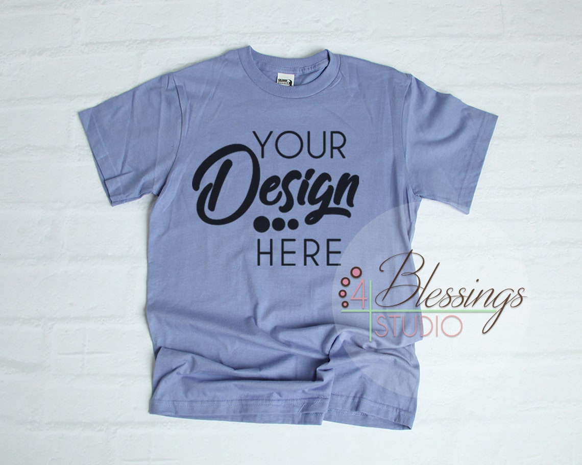 Download Violet T Shirt Gildan H000 Mockup Unisex Shirt SVG T Shirt | Etsy