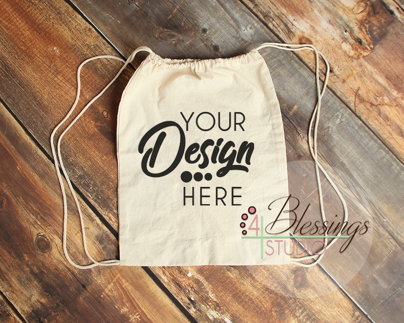 Download Drawstring Bag Mockup Cinch Backpack Template Mockup ...