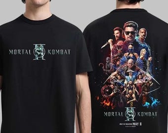 Sterblicher Kombat II Film Mai 8 2026 Doppelseitiges T-Shirt , Gif Fan