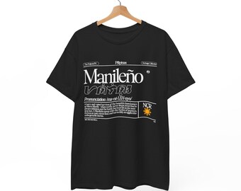Manileno Manila Camiseta unisex, Camisa de la ciudad natal de Pilipinas