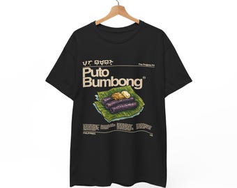 Camisa Puto Bumbong, regalo gastronómico filipino, top de cocina Pilipinas