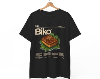 Filipinas, Regalo de Navidad, Camisetas con Gráficos, Camiseta Biko: Regalo para amantes de la comida filipina, Camiseta de la cocina filipina