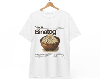 Filipinas, Regalo de Navidad, Camisetas Gráficas, Camiseta de Comida Filipina Binatog: Cocina Filipina