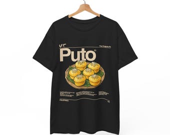 Camiseta Puto, Camisa Foodie Filipina, Cultura Pilipinas