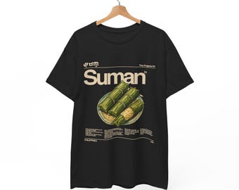 Filipinas, regalo de Navidad, camisetas gráficas, camisa Suman: regalo de cultura filipina para amantes de la comida.