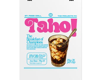 Copy of Dynamite! Poster | Fried Snack Illustration, Retro Typography