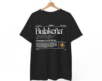 Filipinas, regalo de Navidad, camiseta de comida, camiseta FilipinoBulakena Filipinas: camiseta unisex Orgullo de la ciudad natal