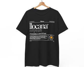 Camiseta Ilocana, camiseta del orgullo de la ciudad natal de Filipinas