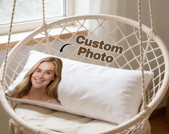 Benutzerdefinierte Foto Gesichtskissen, personalisierte Fernschlafkissen, Geschenk für ihn ihr Paar Bestie, Geburtstagsgeschenk Home Decor