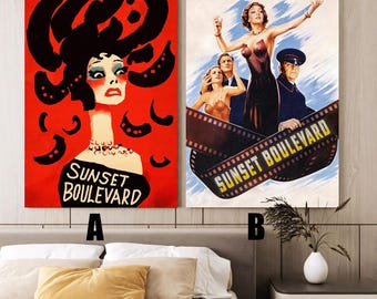 サンセット大通り クラシック映画ポスター - 映画ファンコレクターズ