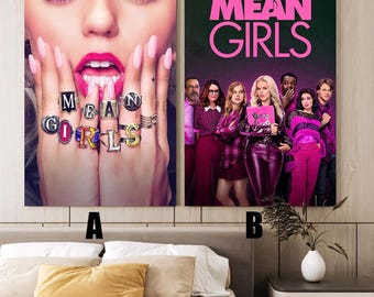 Mean Girls Poster Mural Sur Toile Rétro Pour Décoration Murale De