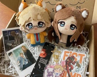 Caja de regalo de peluches de Project Hail Mary Grace Stratt / Set de muñecos de fan art
