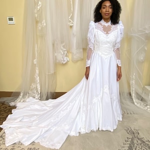 Monica Wedding Dress - Etsy