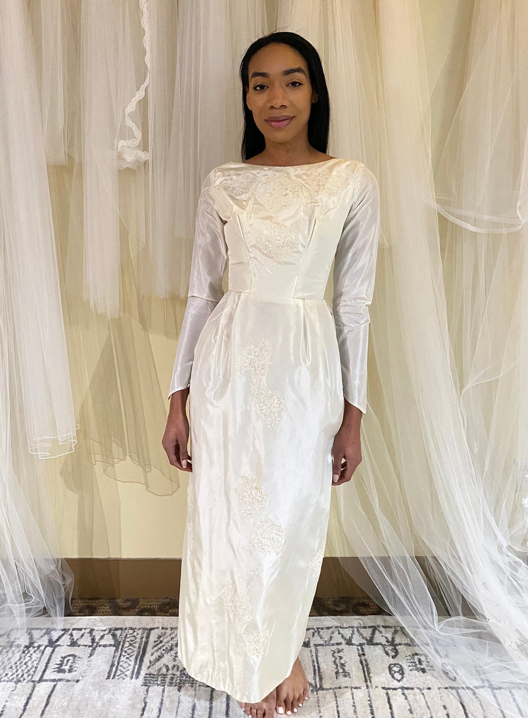 スーツ・フォーマル・ドレス 1950s Vintage Wedding Gown Vintage Wedding dress - 1950's beautiful formal dress