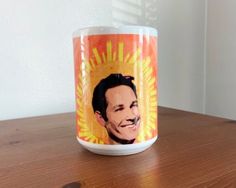 The Most Angelic Ray of Sunshine Paul Rudd Tea, Coffee, Hot Chocolate, Hot Toddy Mug - Fun Silly Gift Present