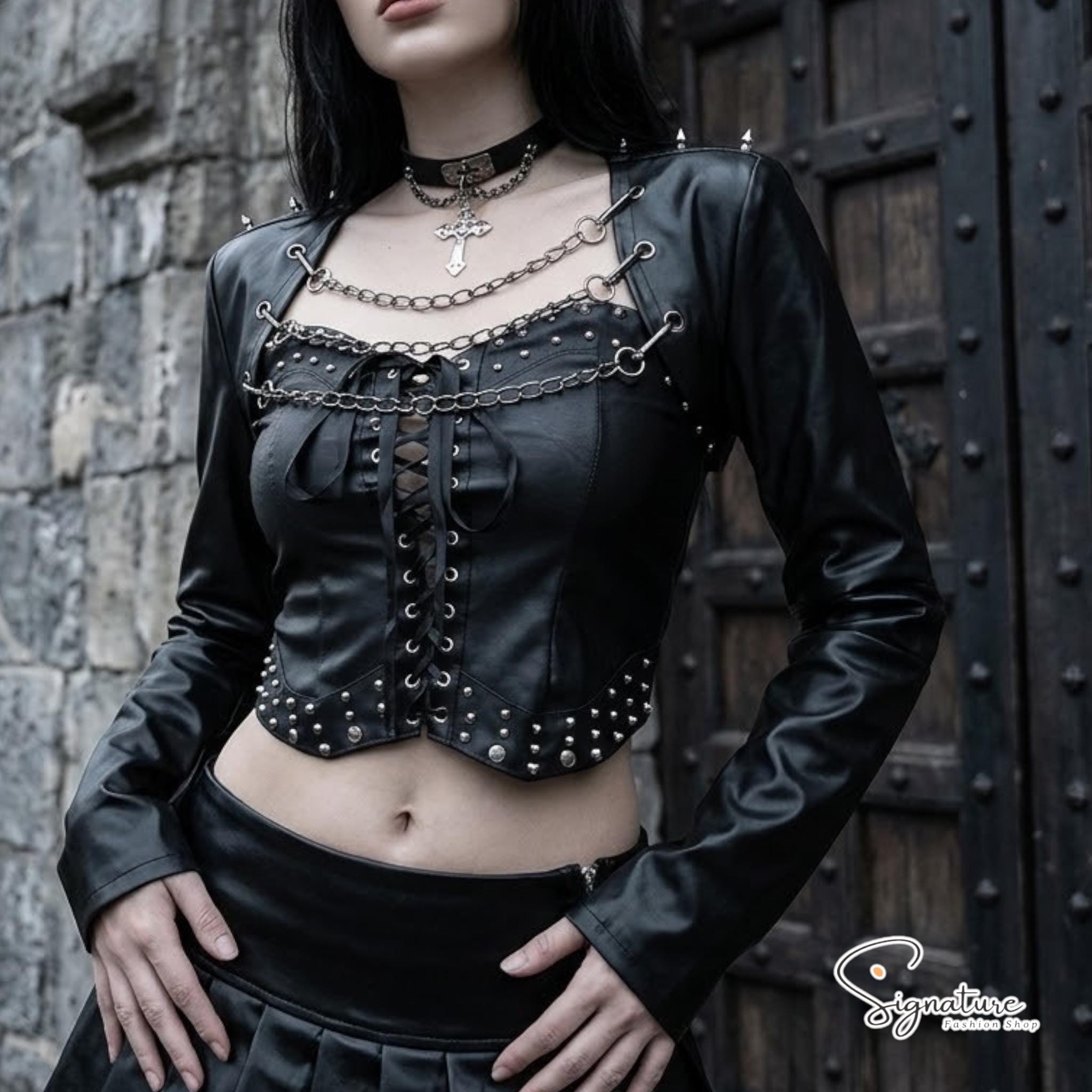 Gothic Crop Jacket - Etsy