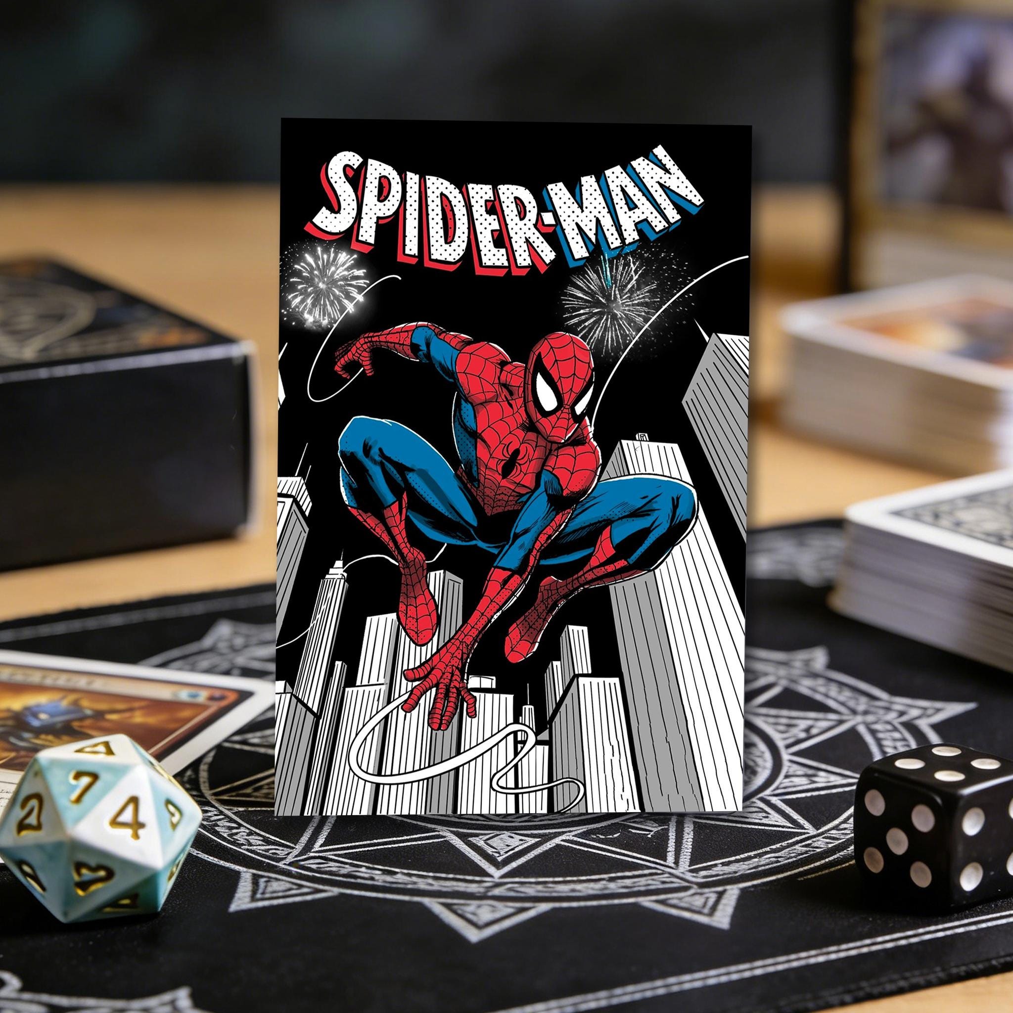 spider-man card sleeves Amazon.com: FUNinEDH MTG Card Sleeves - Spider
