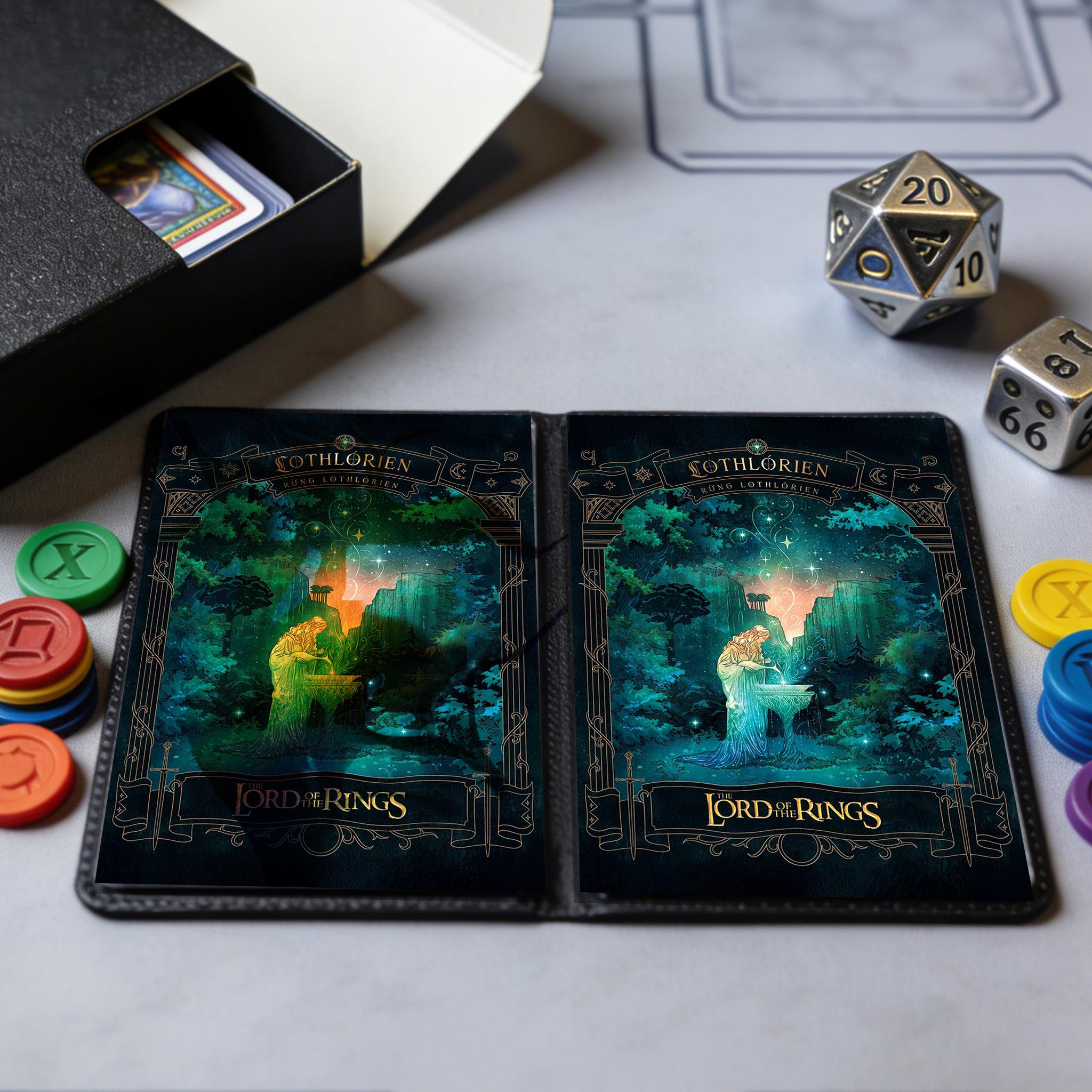 lotr card sleeves MTG Sleeves, Matte Card Sleeves, Gamer Gift, Standard Size Deck Protector LOTR MTG Card Sleeves, Matte