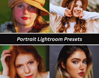 Portrait Lightroom Presets, Mobile Presets, Beauty Presets, Desktop Presets, Cinematic Presets, Photo Filters, Instagram Filter, Presets