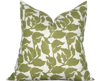 READY TO SHIP, Pillow cover, Flores Moss, floral, Spark Modern pillow