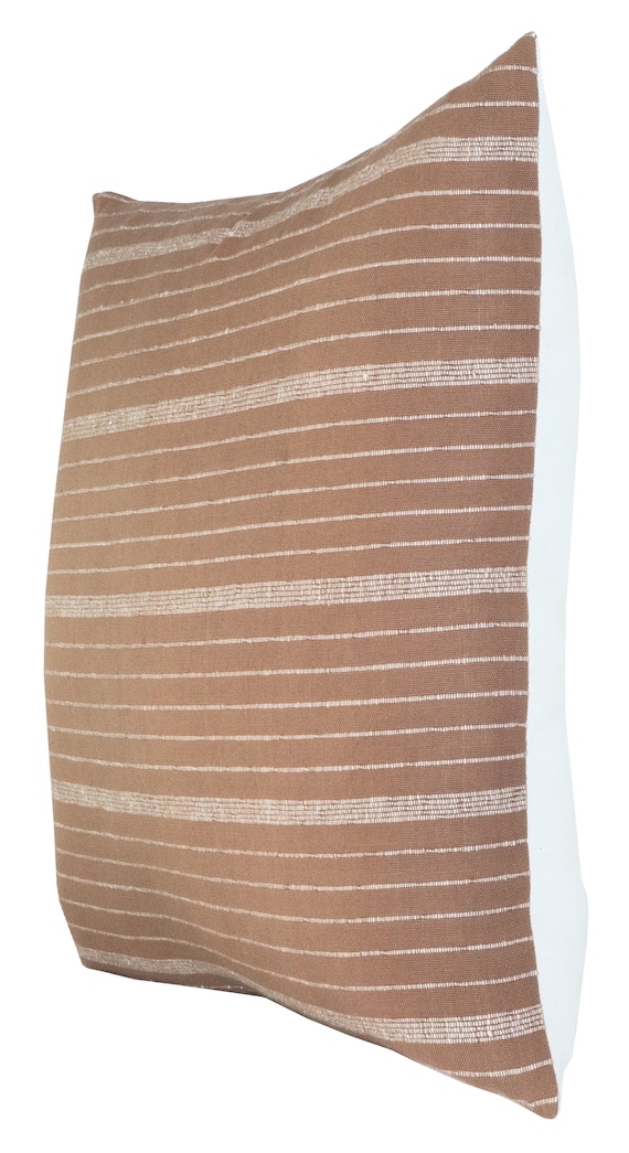 Pillow cover Cusco Stripe Terracotta Pillow cover Cusco Stripe Terracotta