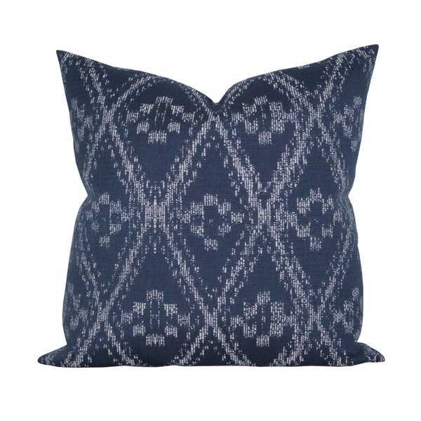 Outdoor Ikat Pillow Etsy