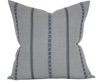 Pillow cover, Prague Grey, striped neutral, Spark Modern pillow