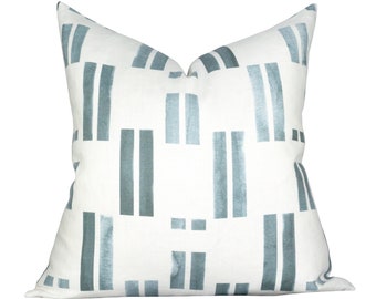 Pillow cover, Tessa Jade, geometric stripe, Spark Modern pillow