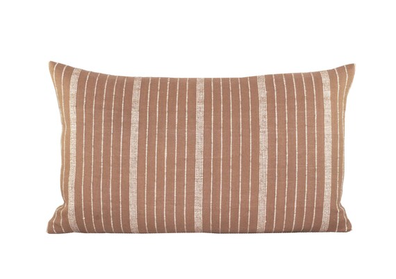 Pillow cover Cusco Stripe Terracotta Pillow cover Cusco Stripe Terracotta