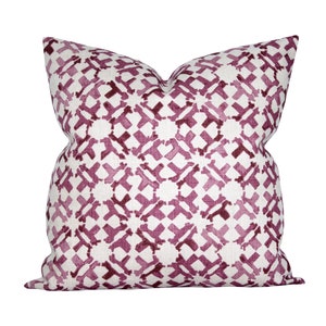 Pillow cover, Orcha Pasha, tribal geometric, Spark Modern pillow