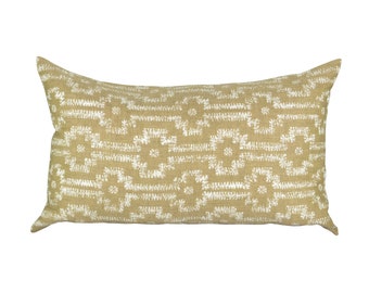 READY TO SHIP, Outdoor pillow cover, Shipibo Inverse Maize, lumbar, geometric, Spark Modern pillow