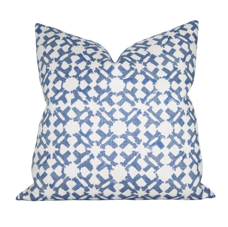 etsy indigo pillows