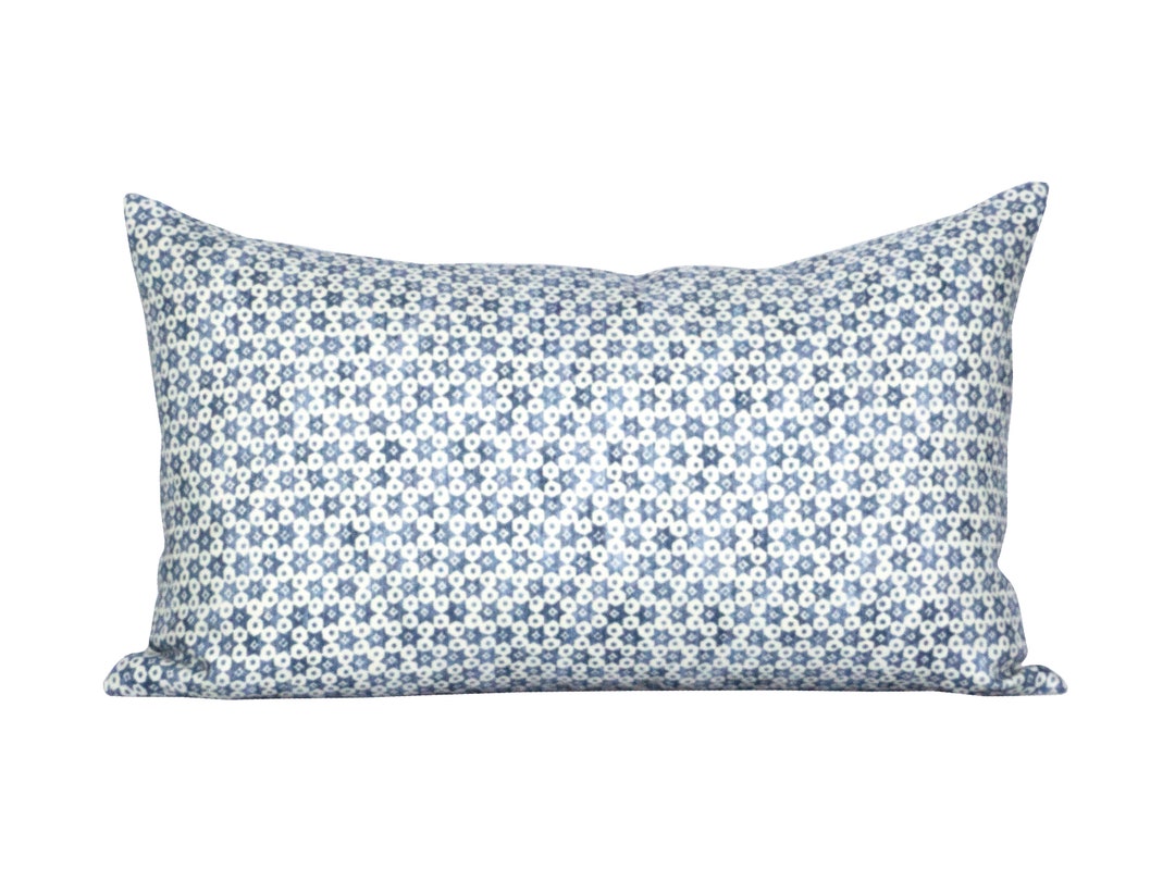 Pillow Cover, Santiago Blue Lumbar, Geometric, Spark Modern Pillow - Etsy