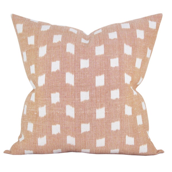 READY TO SHIP, pillow cover, Rex Blush, geometric tribal, Spark Modern pillow