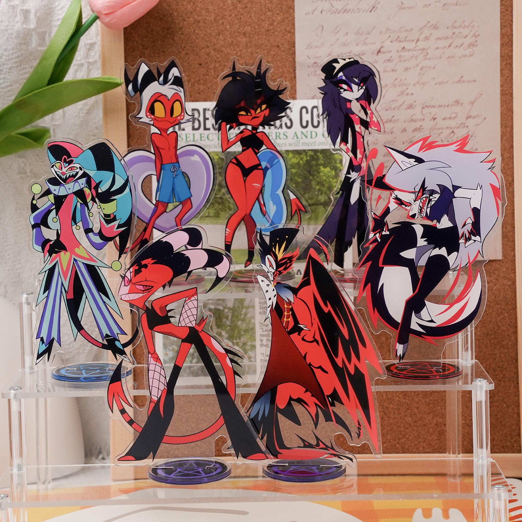 ヘルヴァボス ジャンボ エナメルピンIMP ブリッツ ルーナ モクシー ミリー Helluvaboss merch - Etsy 日本