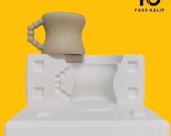 Ceramic Plaster Slip Casting Mold, Handmade Multi Piece Mold ,Ceramic Casting,Handmade Mold, Cement Plaster Mould