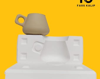 Ceramic Plaster Slip Casting Mold, Handmade Multi Piece Mold ,Ceramic Casting,Handmade Mold, Cement Plaster Mould
