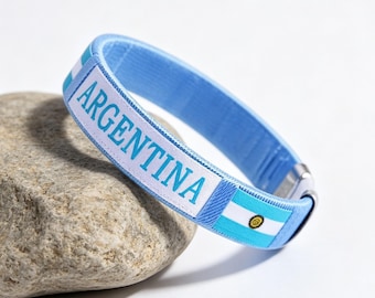 Pulsera del Mundial de Argentina 2026, Pulsera para aficionados al fútbol de la Albiceleste, Recuerdo para fiestas del Mundial, Recuerdo del Mundial 2026, Regalo de la Copa de Fútbol