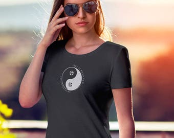 Women's Soccer T-Shirt / Fitted Cap-Sleeve / Inspirational T-Shirt / Gift for Women / Life is Balance®