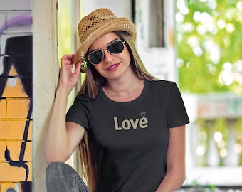 Love T-Shirt: Women's Inspirational Heart Tee