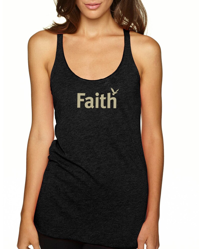 Women's t-shirt Inspiring t shirt tshirts with sayings Faith t-shirt Women's tee Gifts for Her Best Friend tee Inspirational tee Black Tank Top