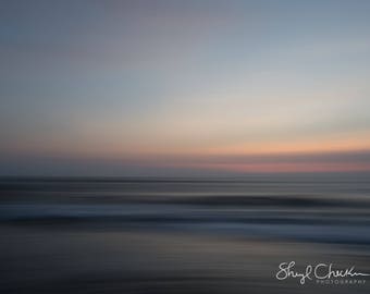 Bali Sunset Note Card | impressionist photograph | Greeting Card | Card for beach lover | Beach House | Thank You