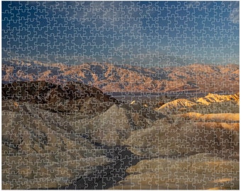 252, 520 or 1014 piece Jigsaw Puzzle | Sunrise Zabriske Point-Death Valley | Death Valley Jigsaw | Birthday Gift | Gift | Games