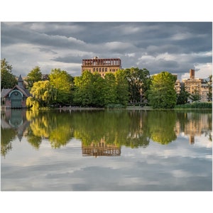 Harlem Meer Premium Art Print Cityscape Reflections NYC Fine Art Prints image 4