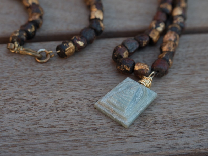 Mala necklace Buddha pendant Buddha bead necklace Jade Buddha Pendant Yoga necklace Gift for Yogi Yoga gift image 4