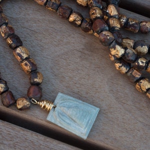Mala necklace Buddha pendant Buddha bead necklace Jade Buddha Pendant Yoga necklace Gift for Yogi Yoga gift image 1