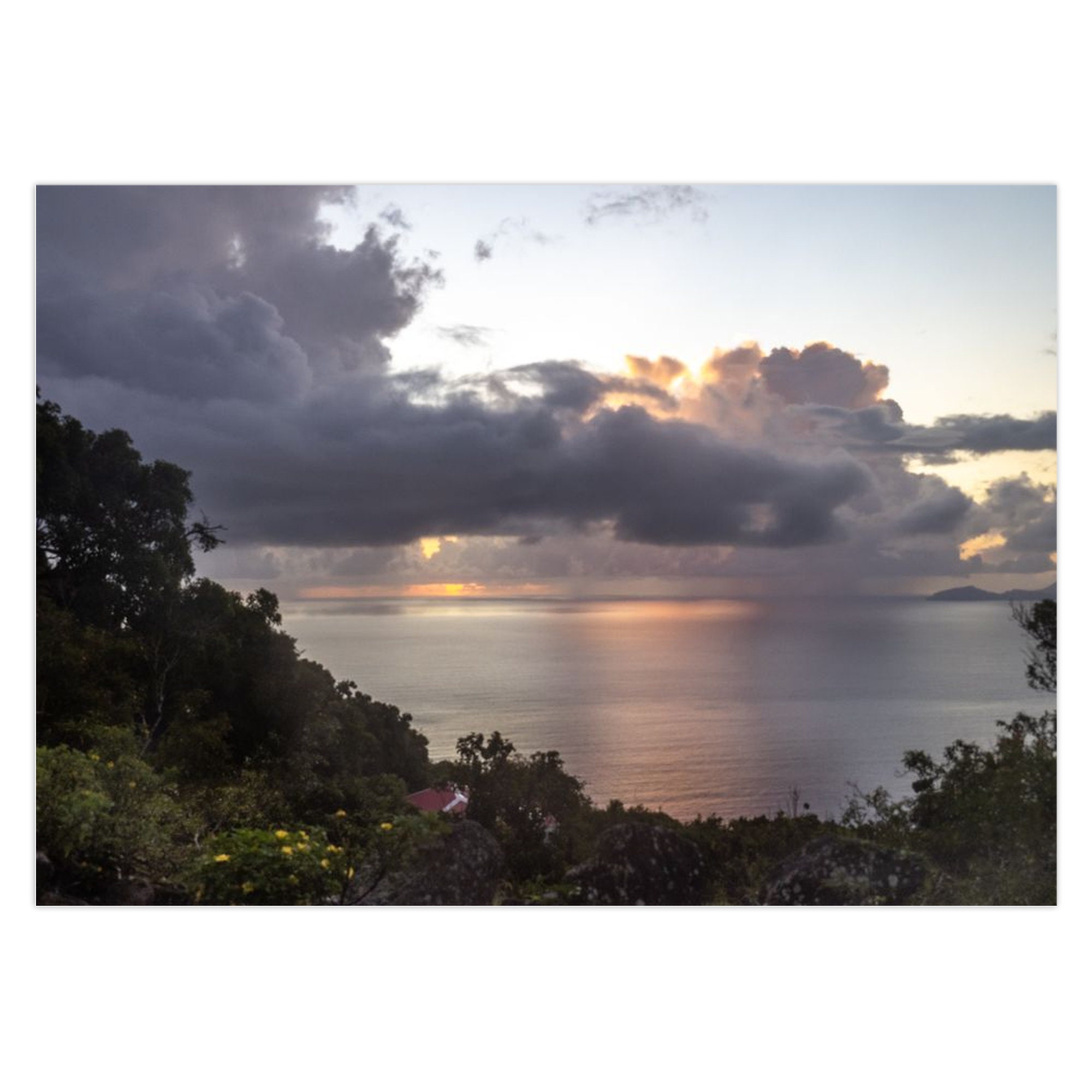 Saba Sunrise Note Card sunrise Photograph Greeting Card Morning Clouds and  Sky Greeting Thank You -  Canada